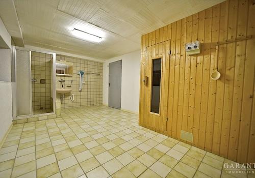 Waschküche mit Sauna