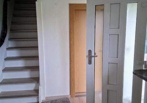 ..zum Treppenaufgang