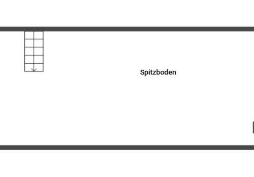 Grundriss Spitzboden