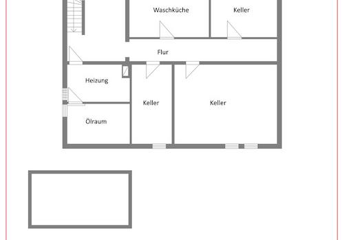 Grundriss Kellergeschoss
