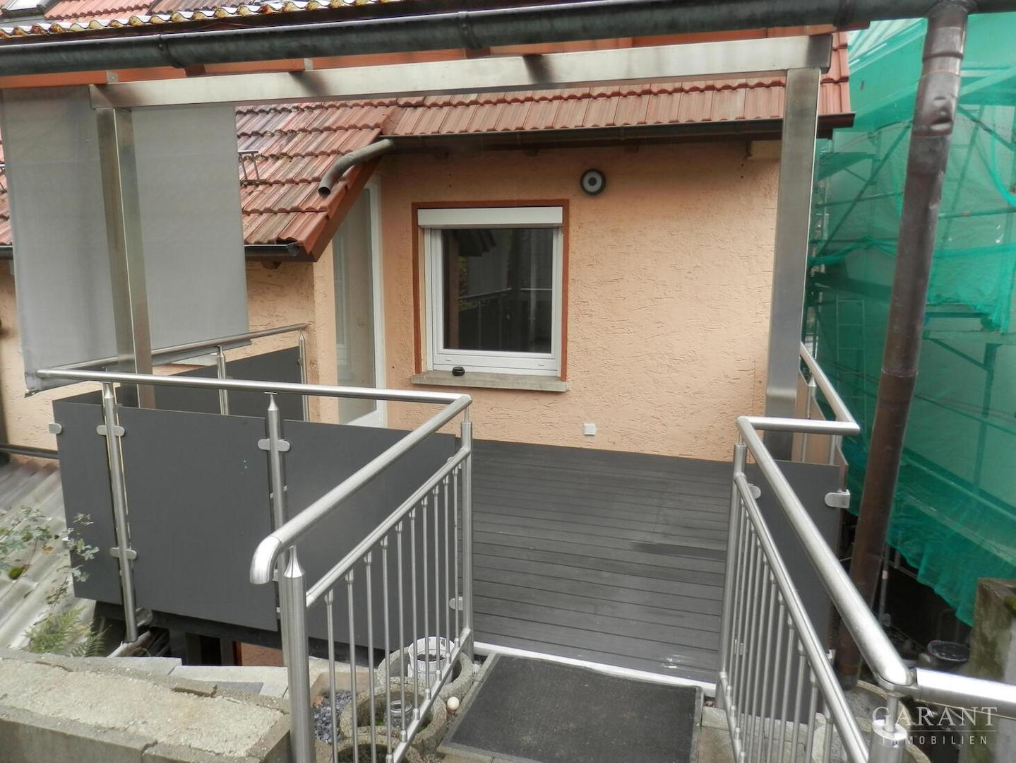 Aufgang zum Freisitz