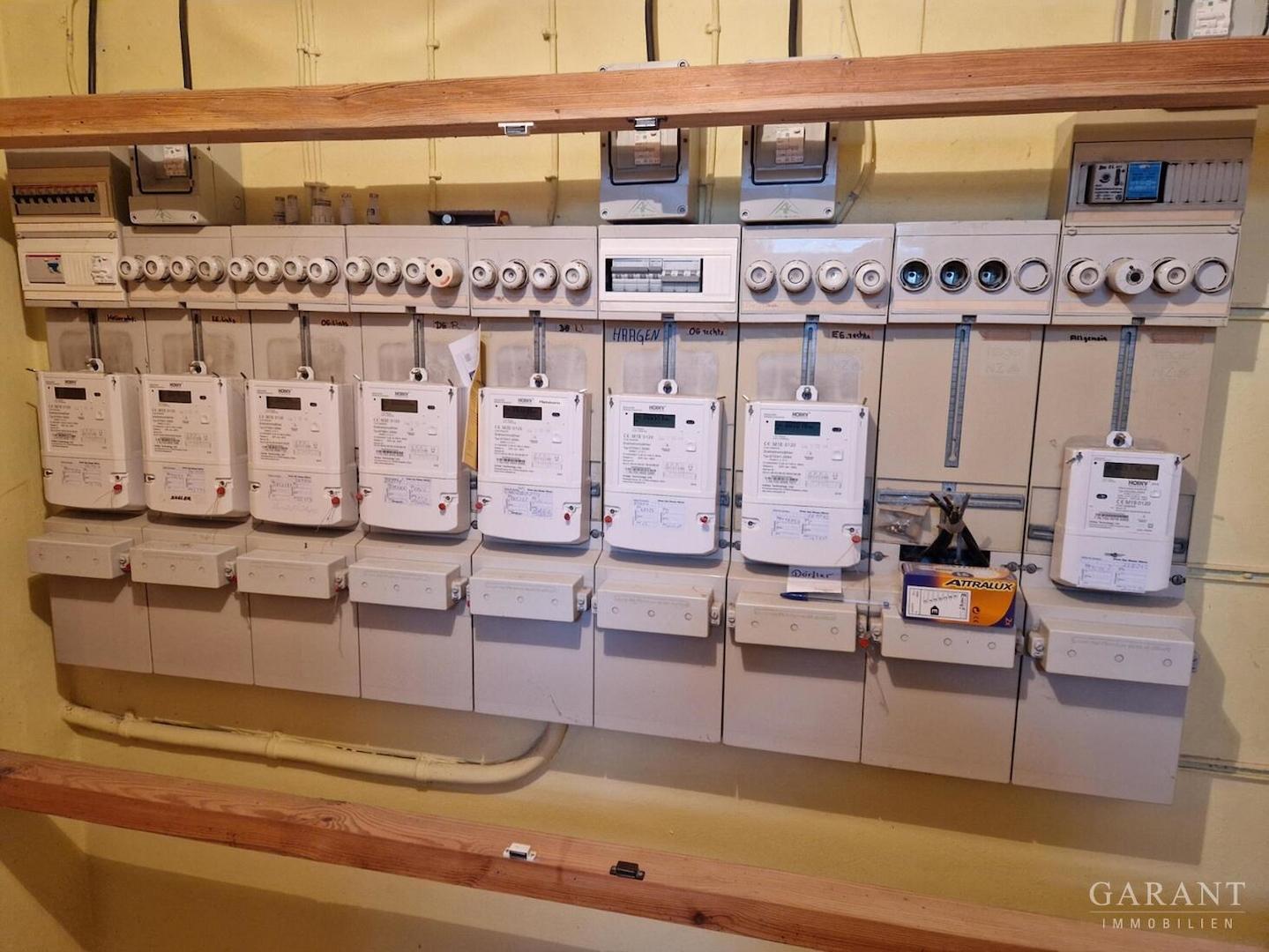 Gemeinschaftlicher Zählerkasten (Hausanschluss)