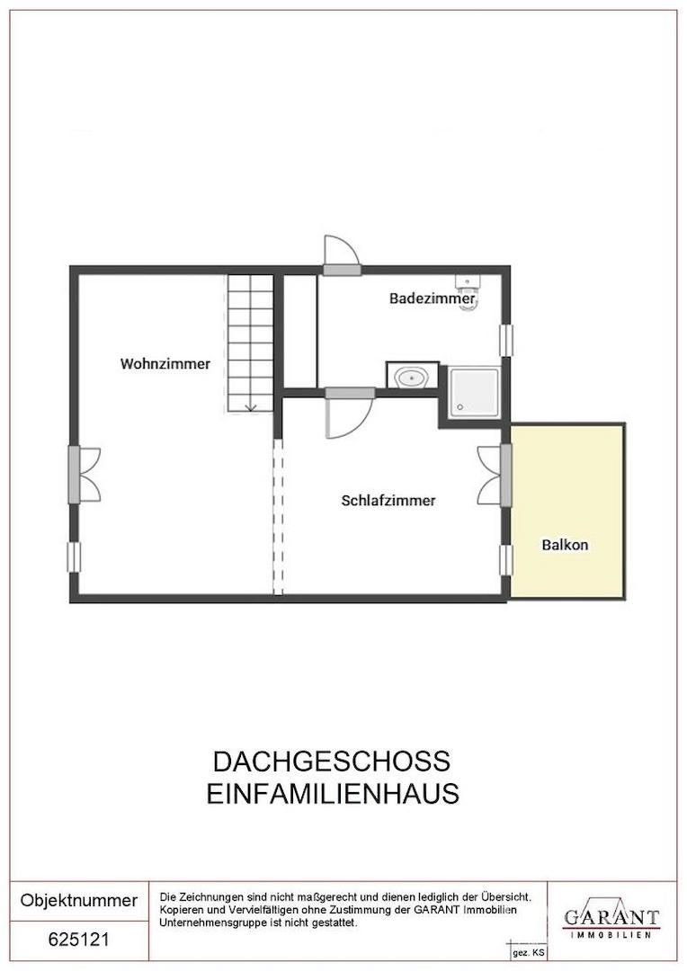 Grundriss Dachgeschoss Einfamilienhaus