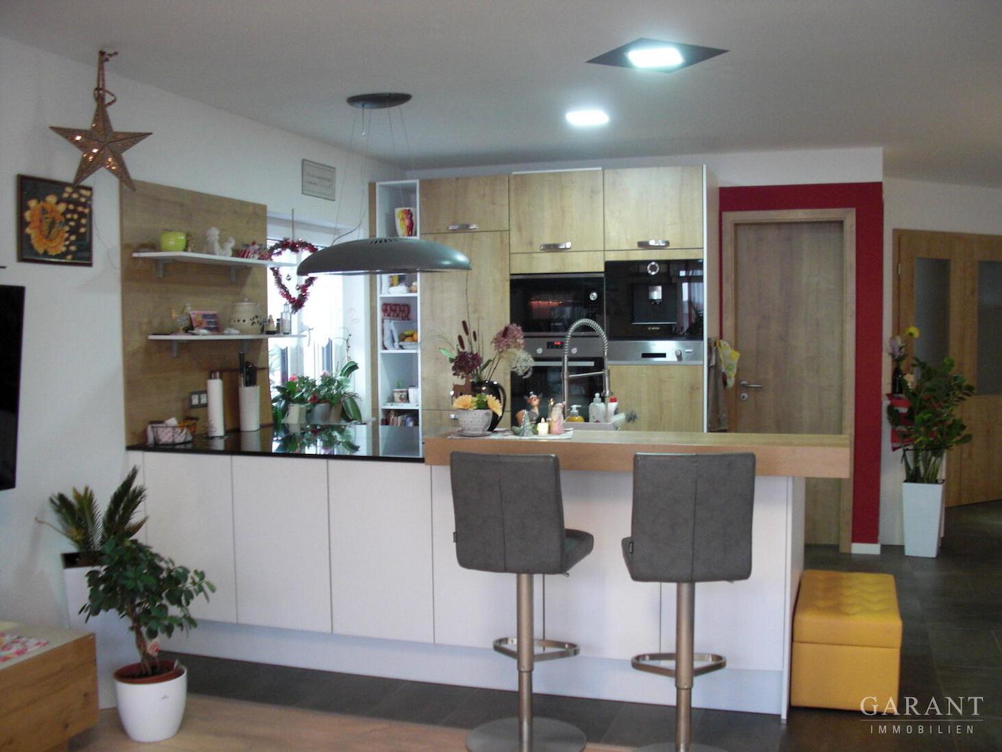 Blick in die Küche