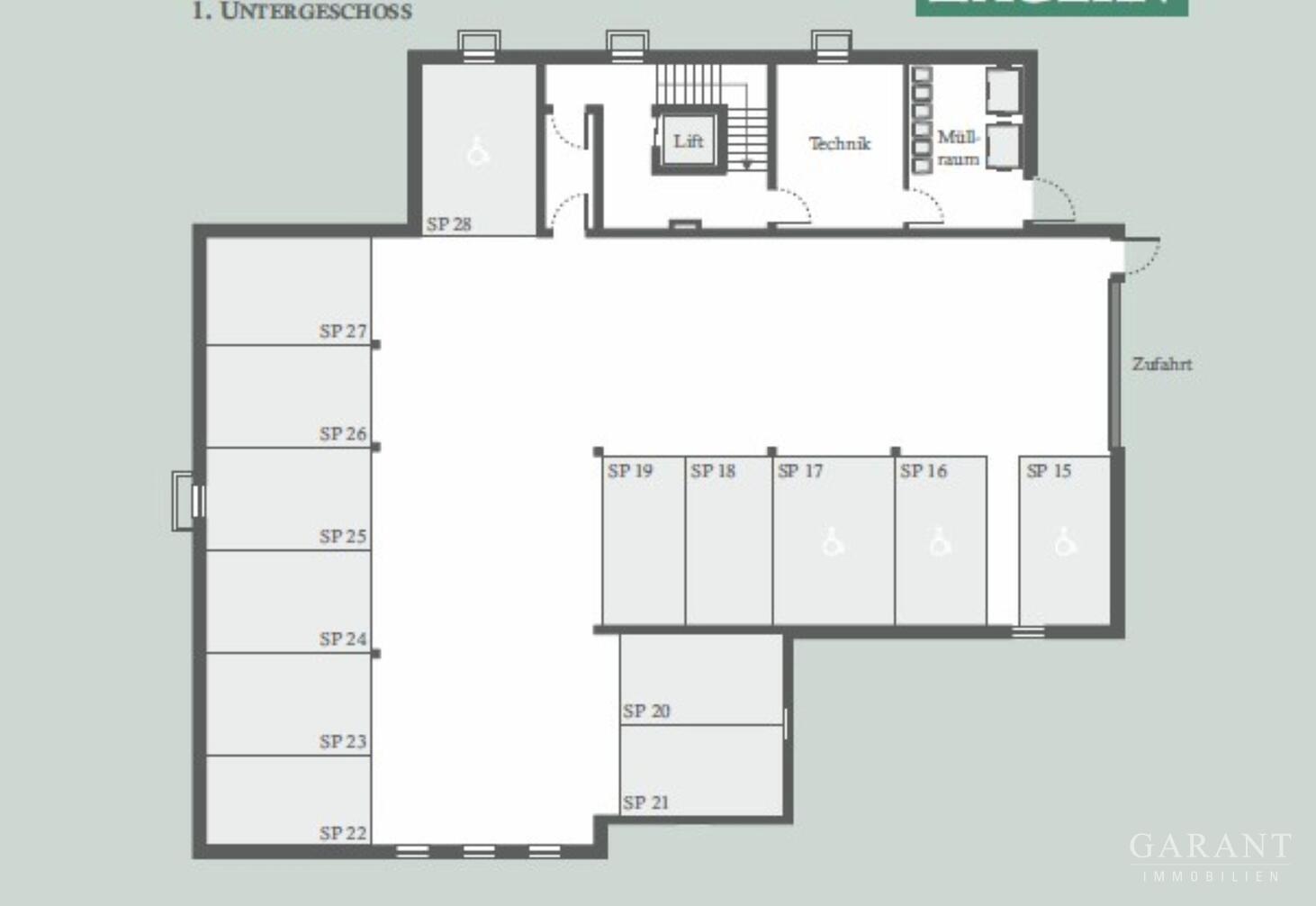 Tiefgaragen Stellplätze