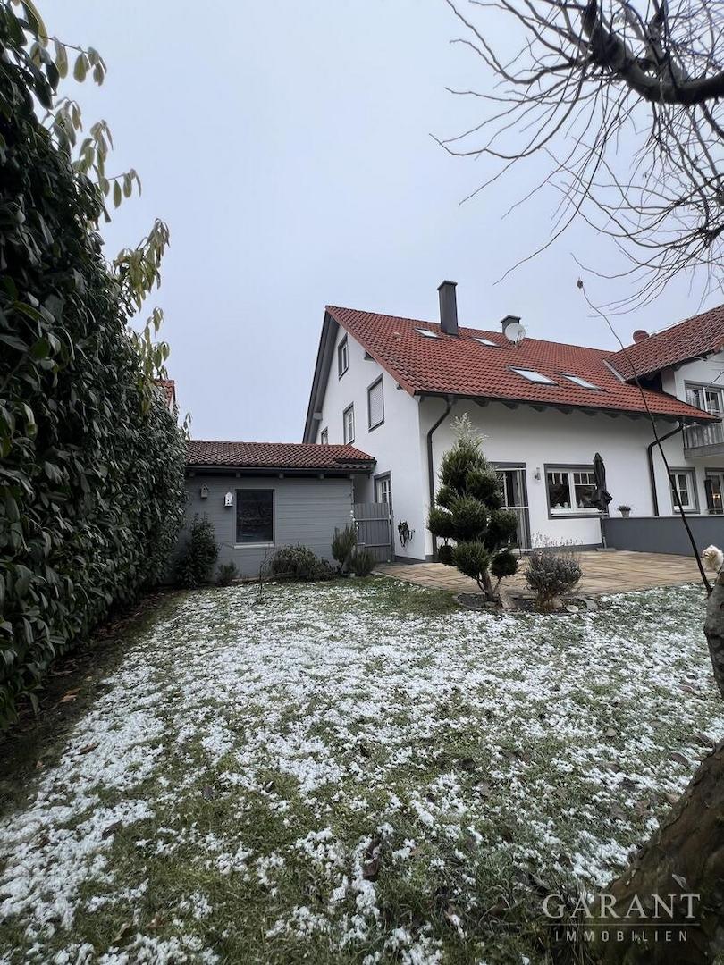 Haus mit Hintergarten