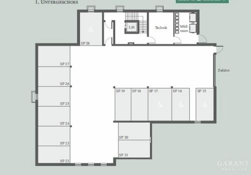 Tiefgaragen Stellplätze