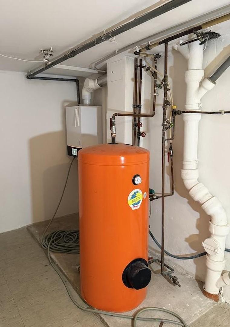 Heiztherme und Kessel