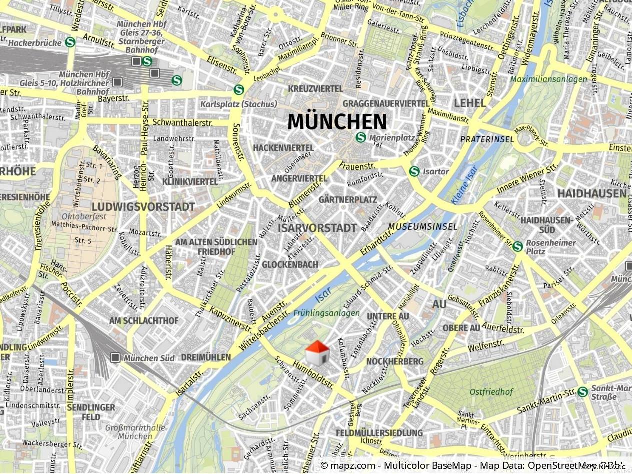 Geolyzer Kartenausschnitt