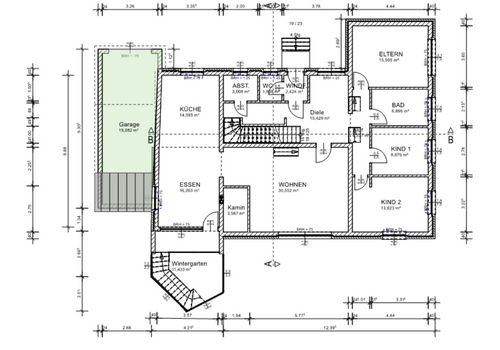 Grundriss Erdgeschoss