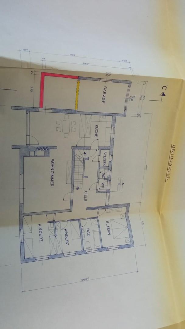 Verlängerung der Garage 