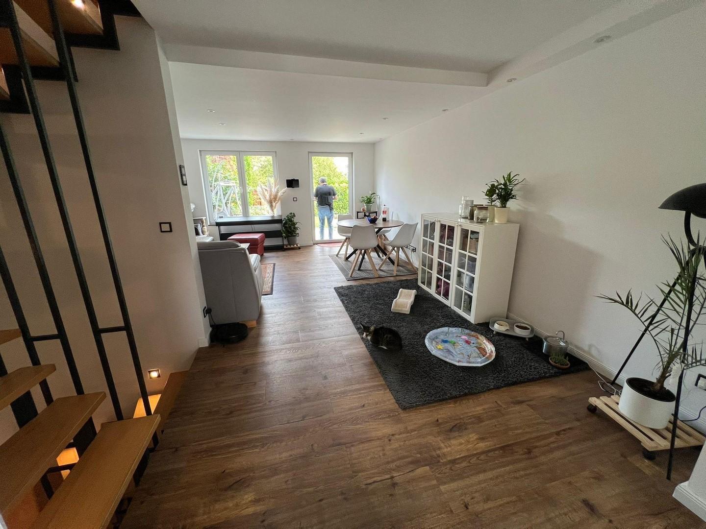 Blick auf Wohnzimmer