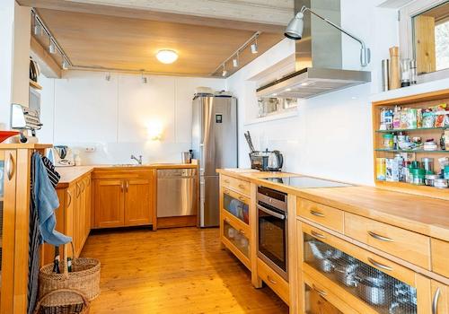 viel Platz zum gemeinsamen Kochen