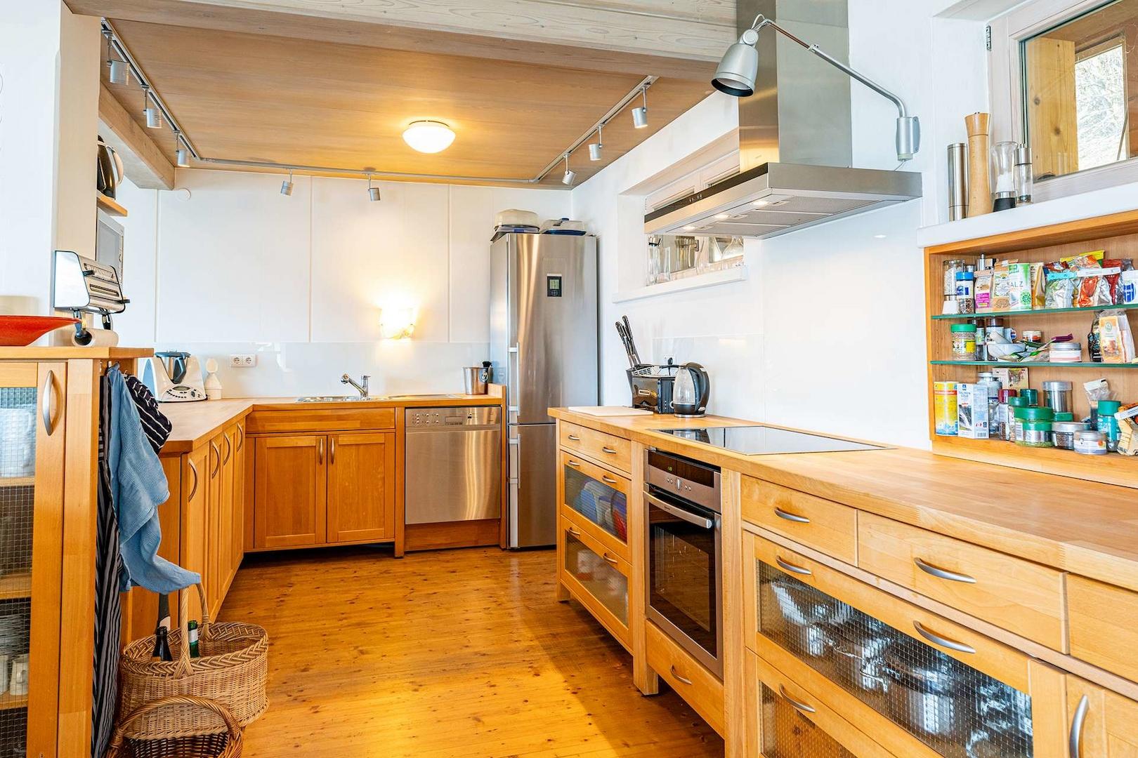 viel Platz zum gemeinsamen Kochen