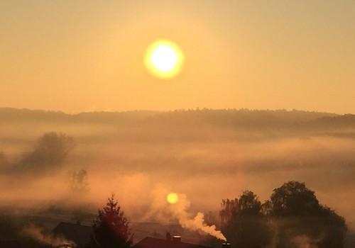 Sonnenaufgang im Winter