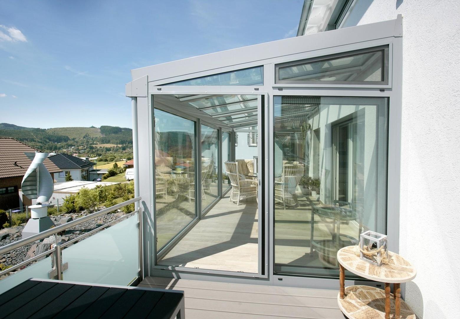 Wintergarten + Balkon