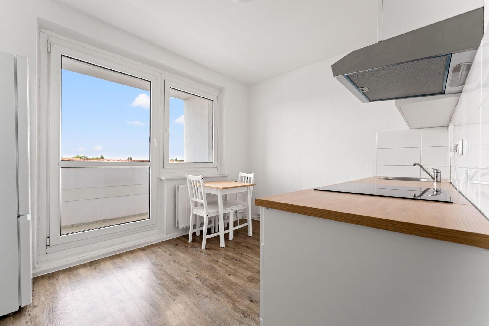 Küche WG mit Balkon