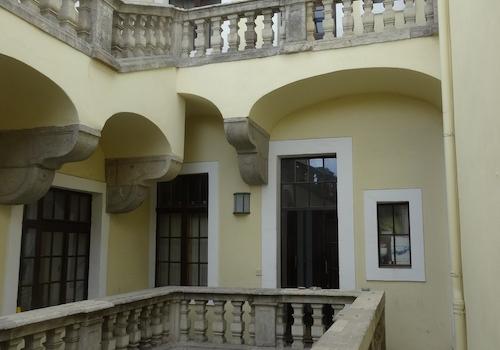 historischer Innenhof