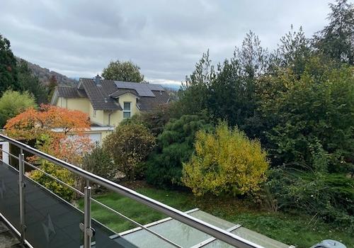 Ausblick Balkon