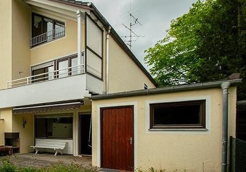 Hausansicht hinten Westseite