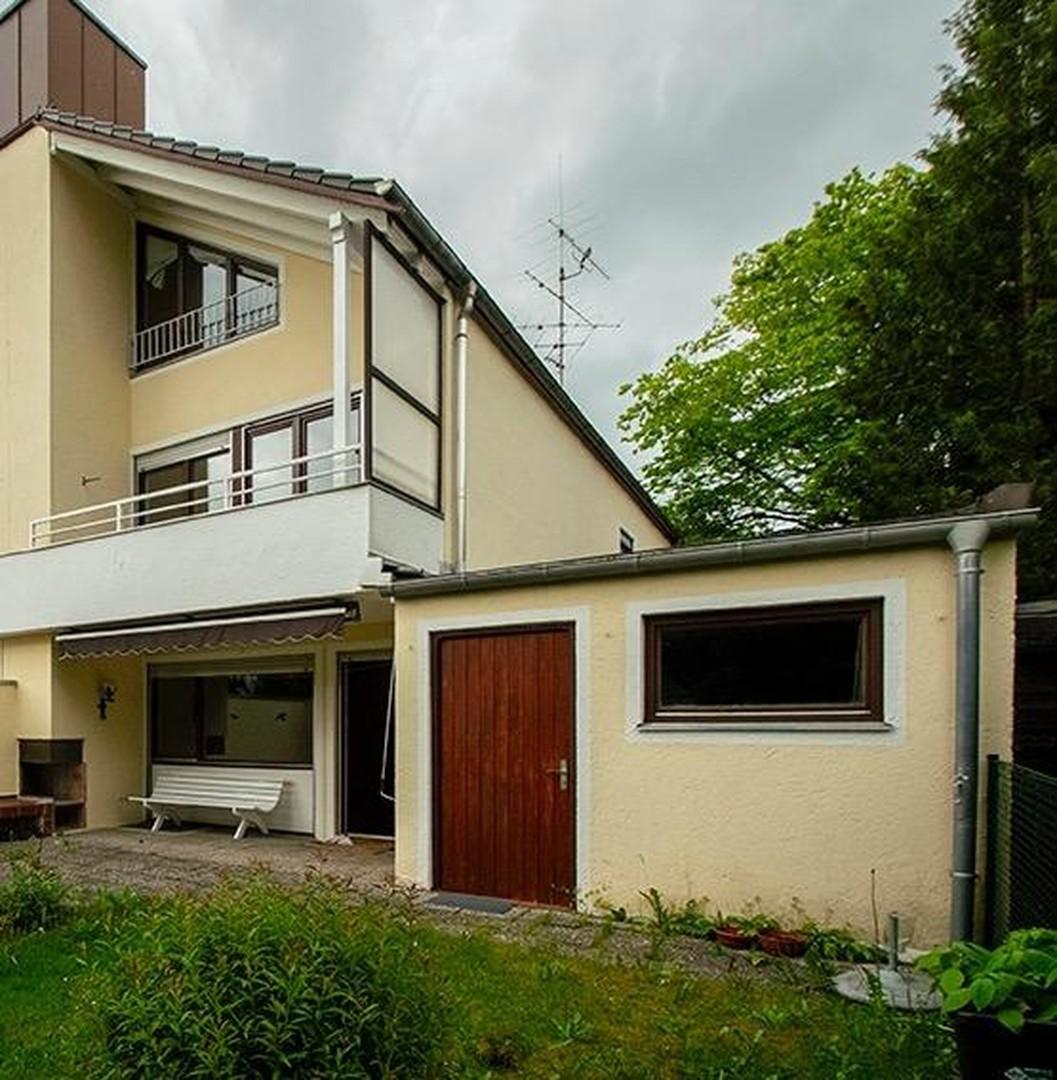 Hausansicht hinten Westseite