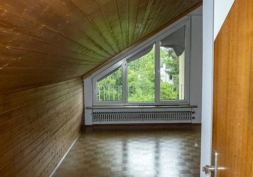 Ausgebautes Dachgeschoss, West