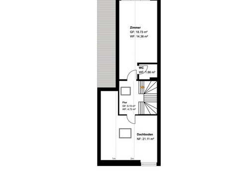 Grundriss Dachgeschoss