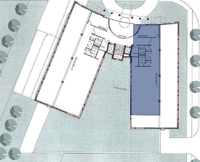 Grundriss 5.OG 277 m²