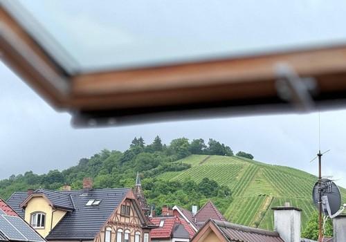 Ausblick aus der Wohnung