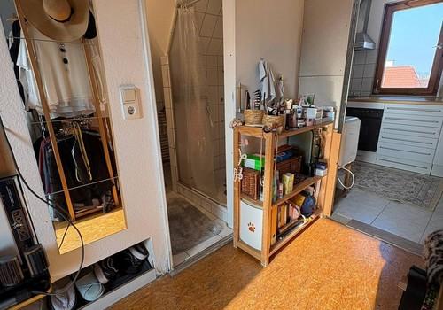 Blick auf Bad/Küche