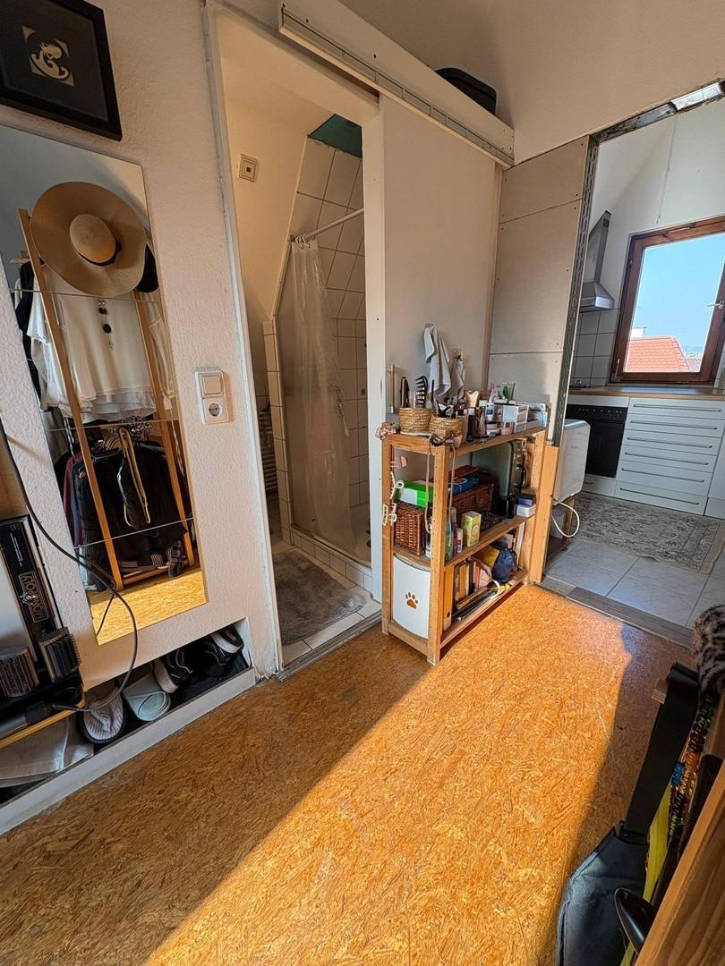 Blick auf Bad/Küche