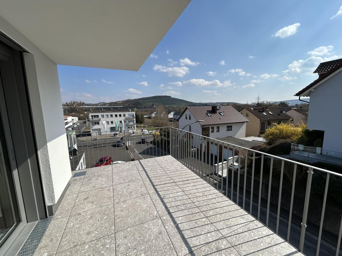 Balkon mit Ausblick