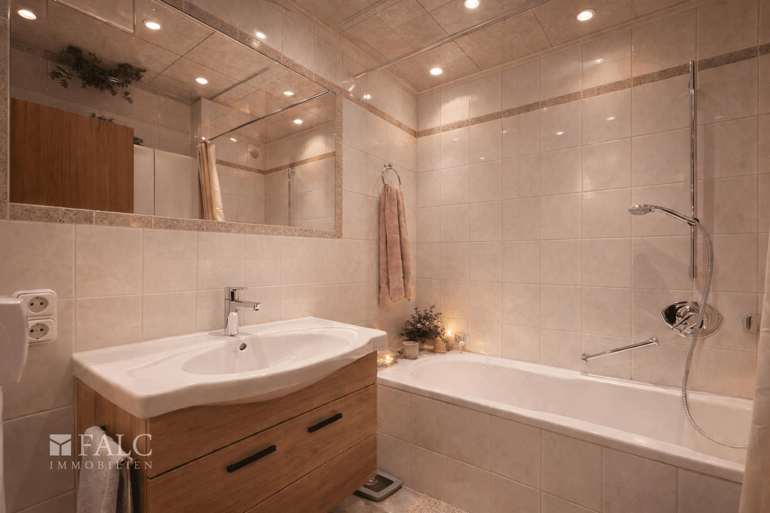 Einrichtungsbeispiel Badezimmer