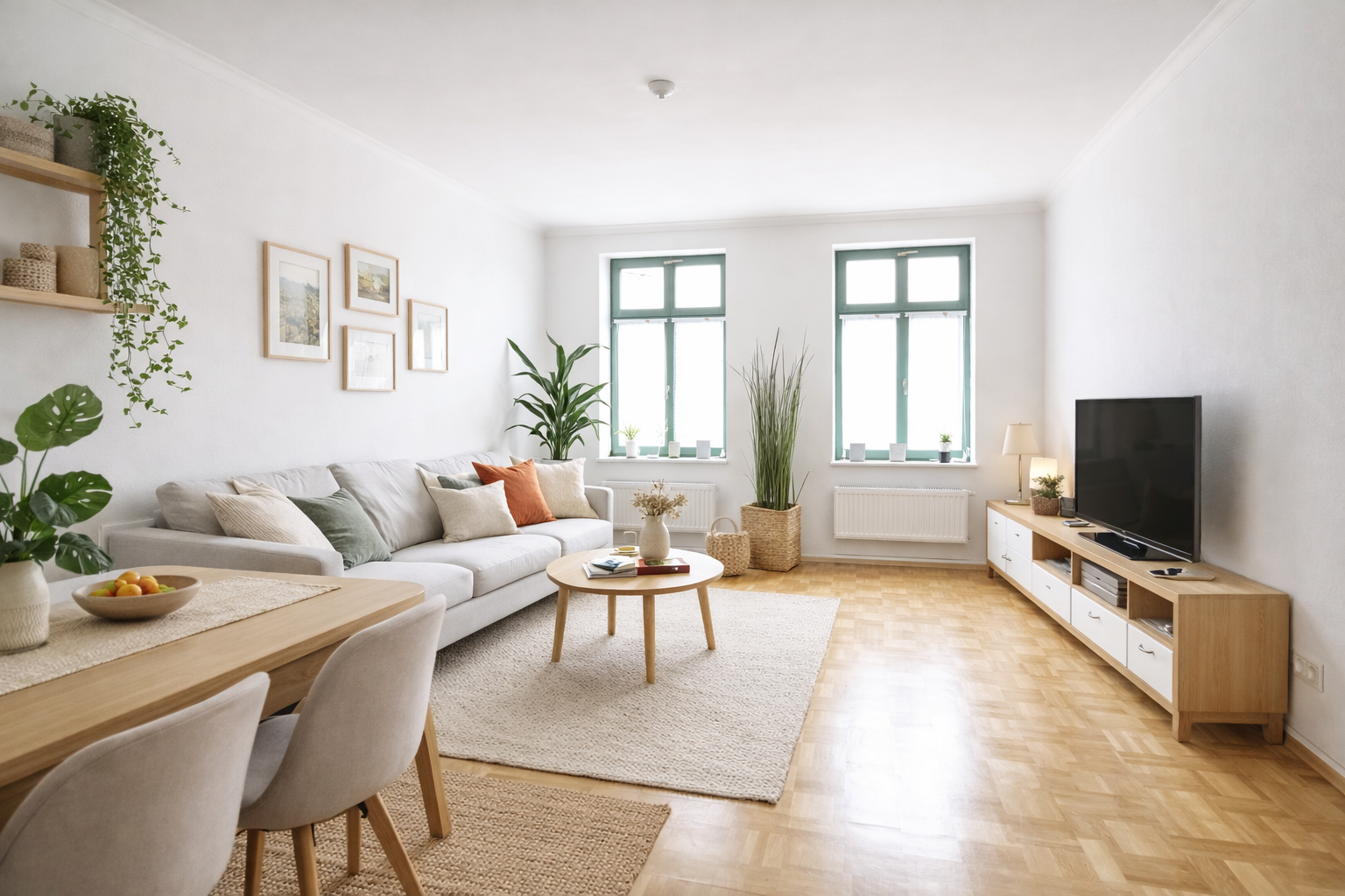 Wohnzimmer Einrichtungsbeispiel