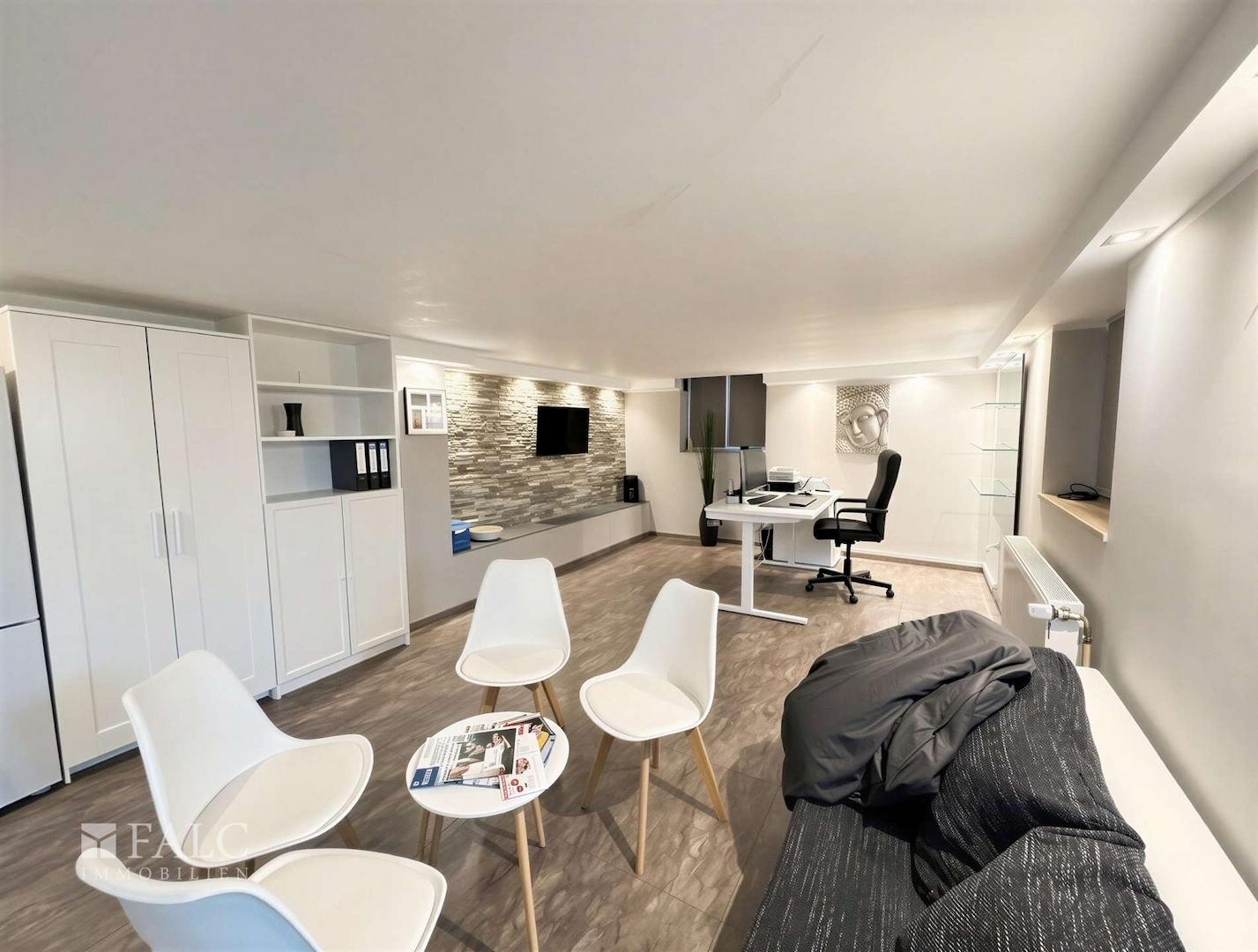 Büroräume im Keller