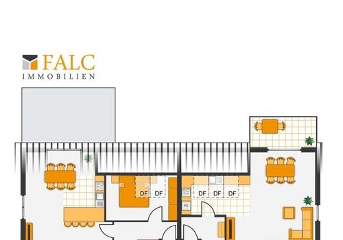 Vorschlag Grundriss Dachgeschoss 1+2