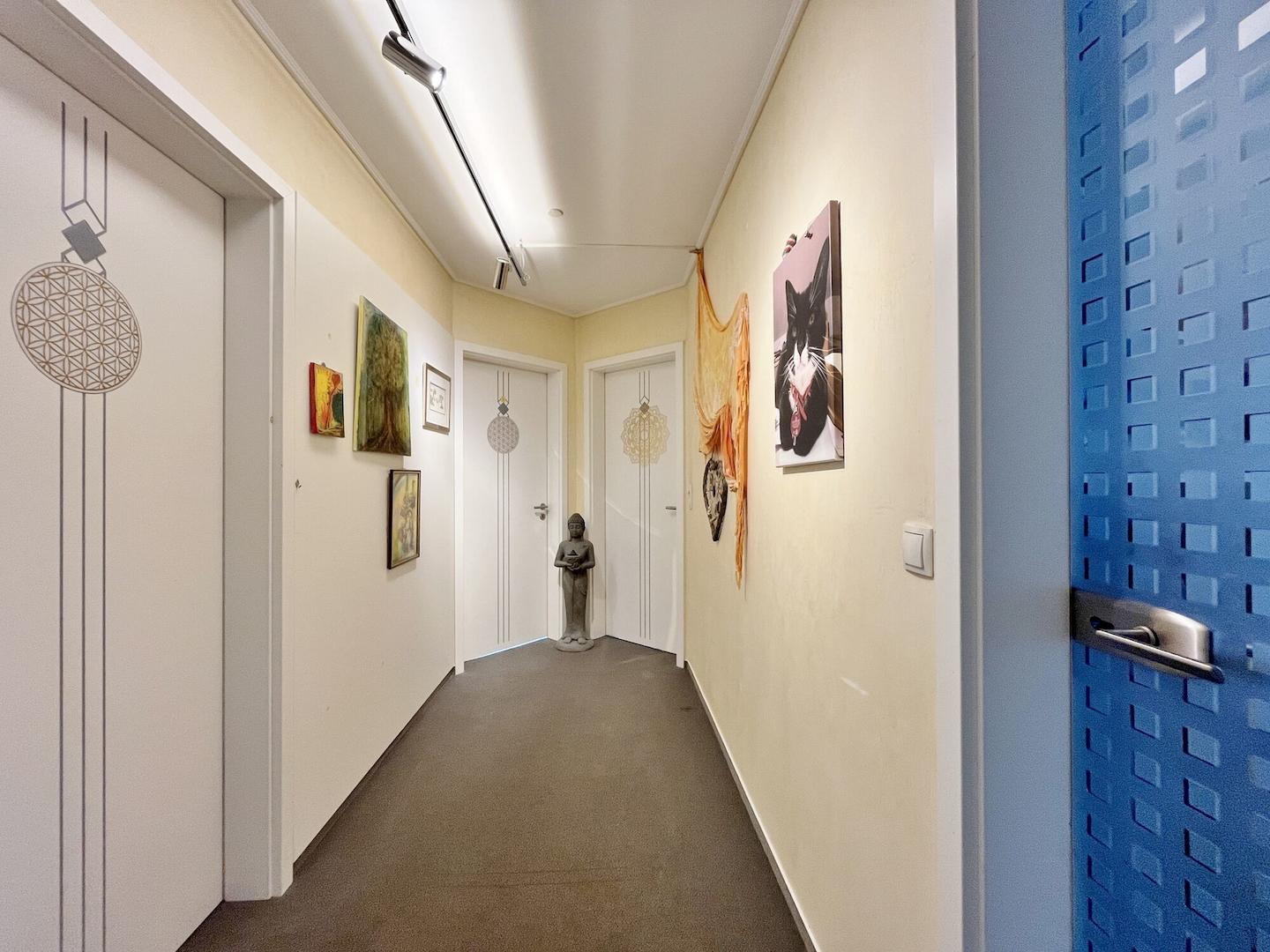 Flur zu den Privaträumen