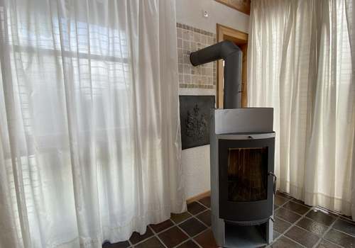 Gewärmt durch den Kaminofen …