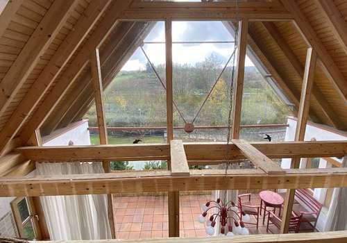 … mit phantastischem Blick