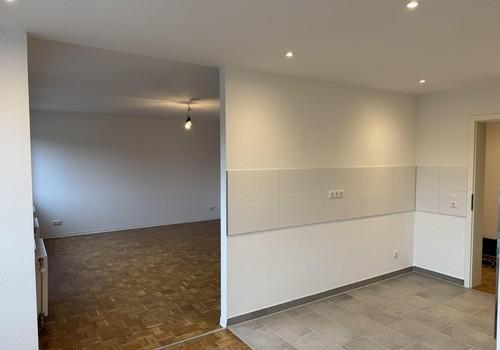 Küche mit Blick Wohnzimmer