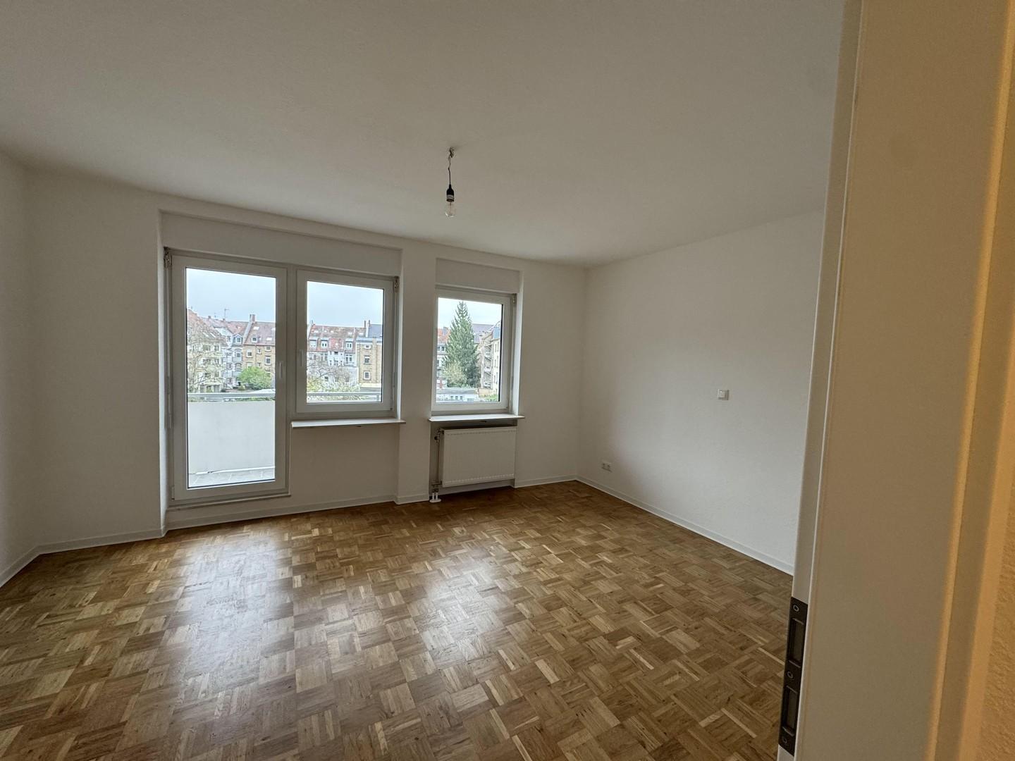 Schlafzimmer zum Hof