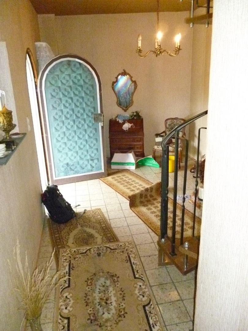 Blick auf Eingangstür