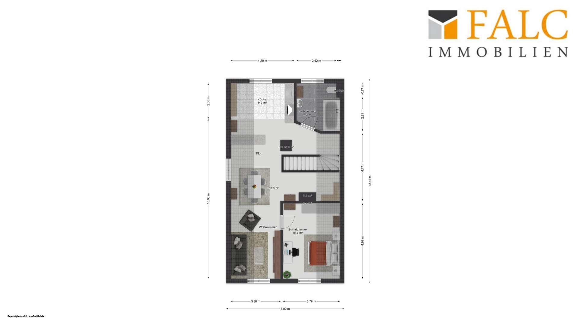 Grundriss Obergeschoss