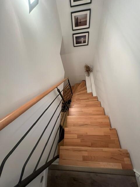 Treppe zum Wohnkeller 