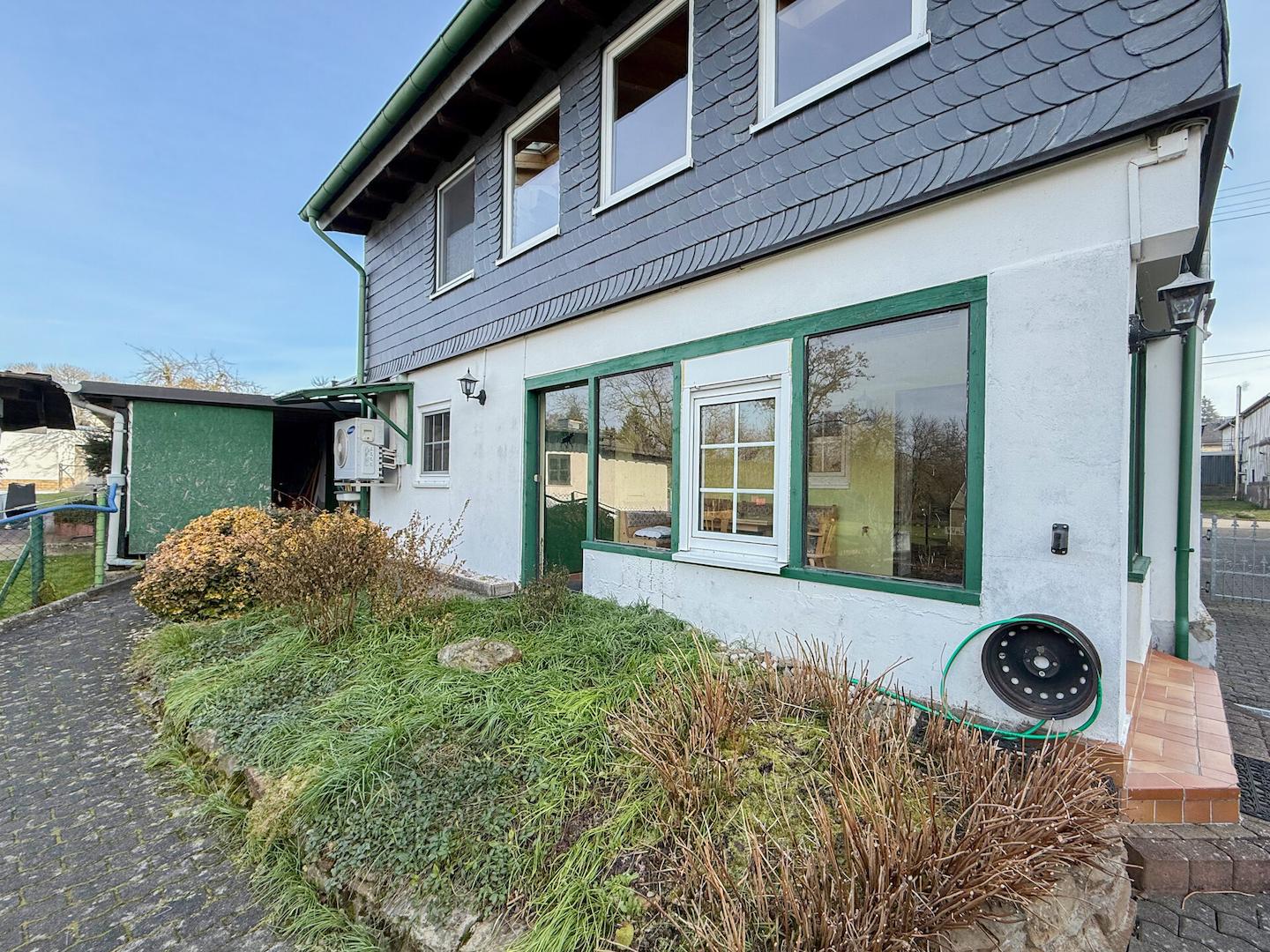 Verglaster Sitzbereich