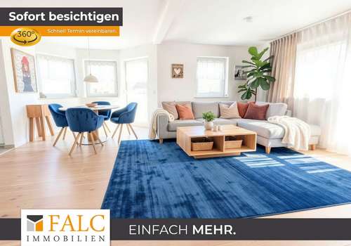 Wohnbereich (Einrichtungsidee KI)