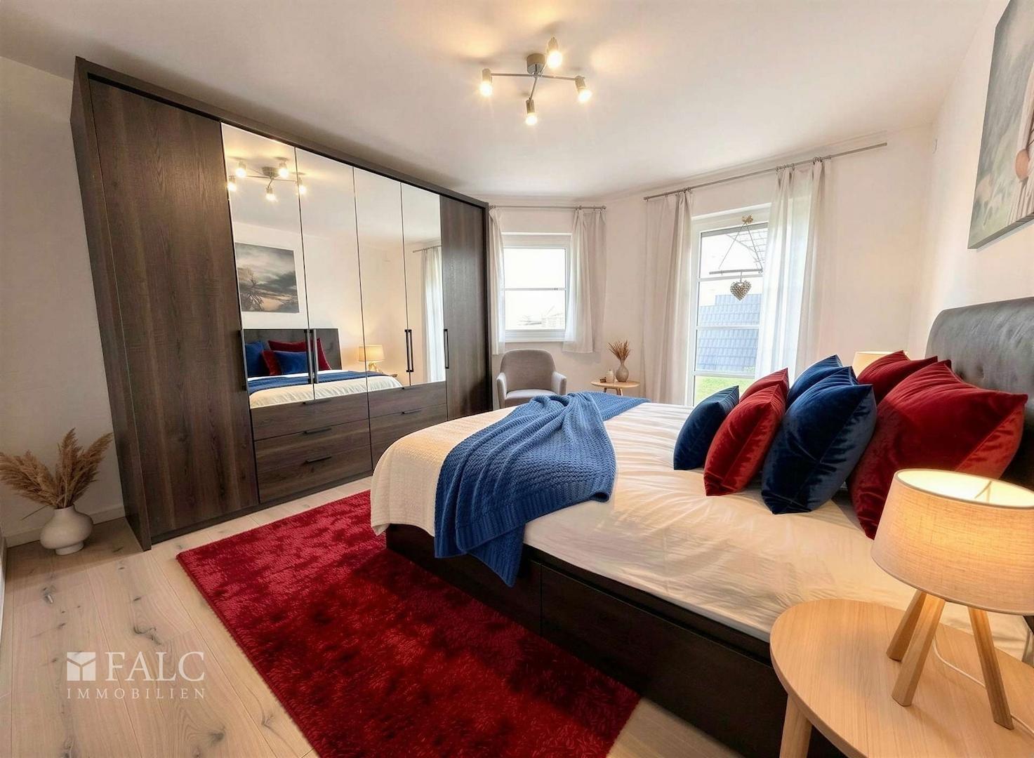 Elternschlafzimmer (Einrichtungsidee KI)