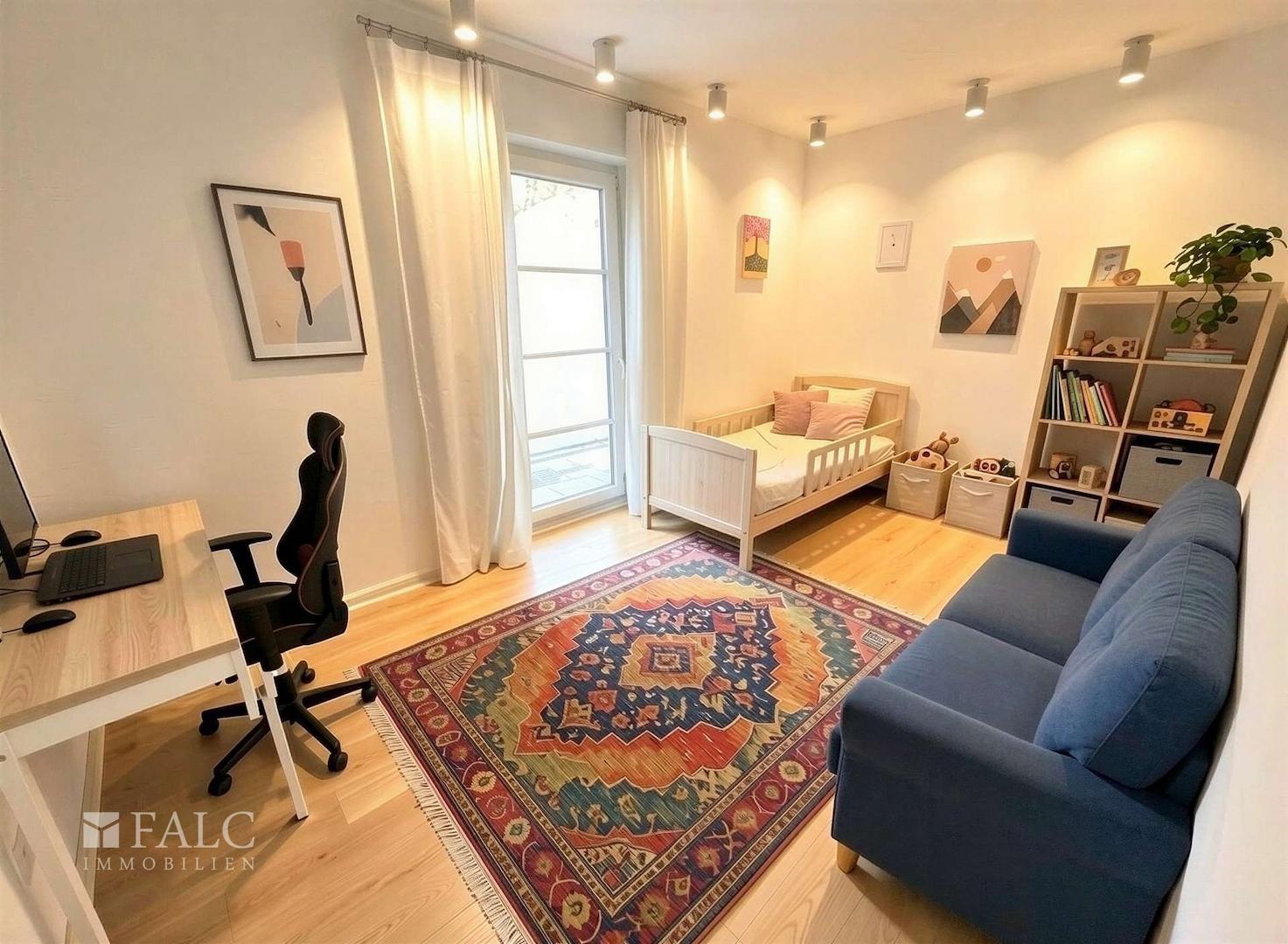 Gäste oder Kinderzimmer 2 (Einrichtungsidee KI)