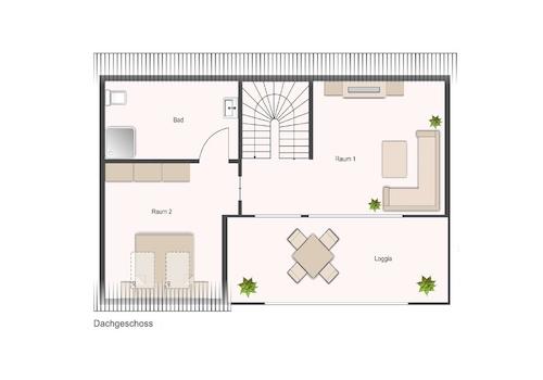 Grundriss - Dachgeschoss