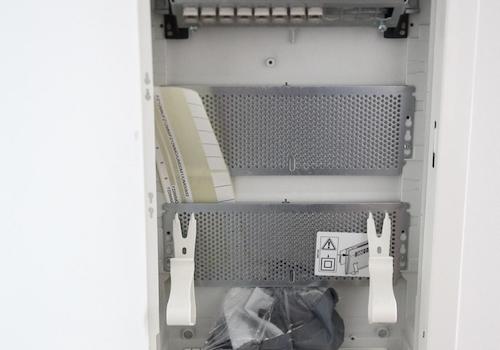 separater Medienschrank LAN